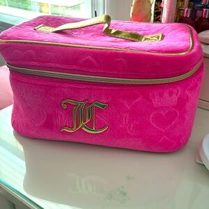 Juicy couture makeup bag